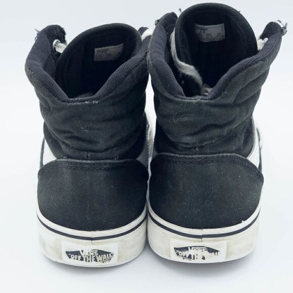 Old Skool Van's High top Black Women's Size 7 - Picture 5 of 7